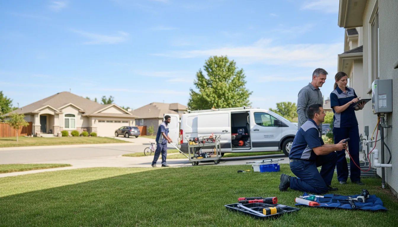 Tankless water heater service in Carlton, TX